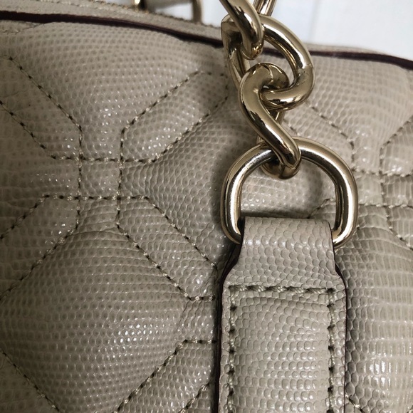 Kate Spade Ecru Quilted Top handle Bag - Picture 3 of 9